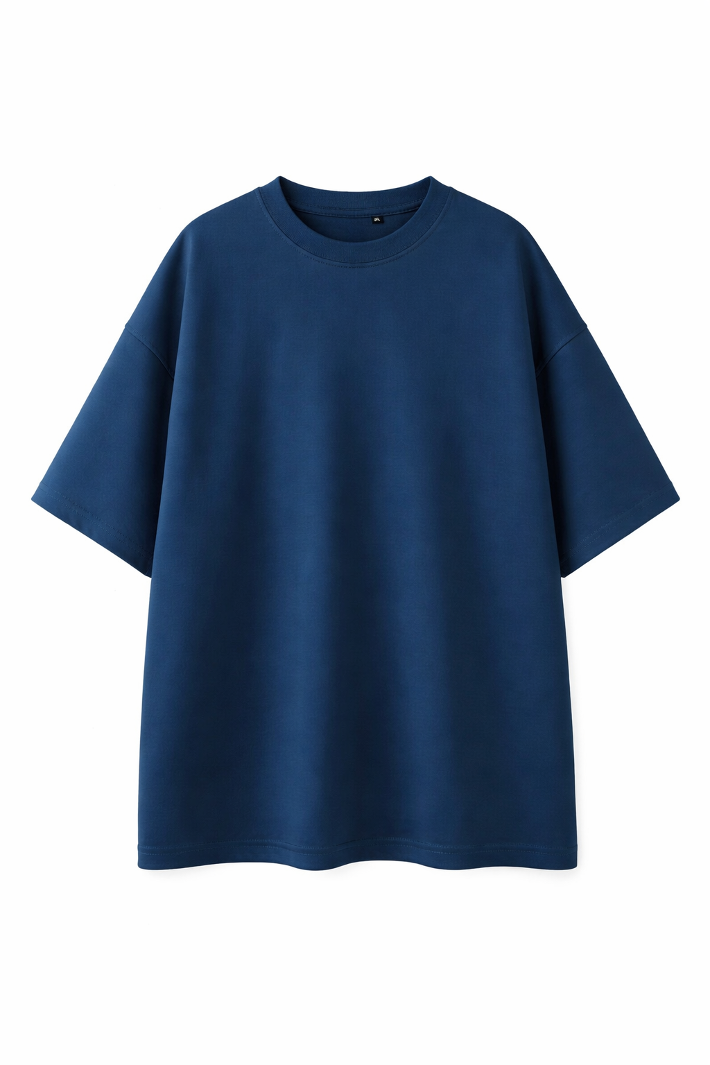 The Nautical Navy Oversized Plain Tee